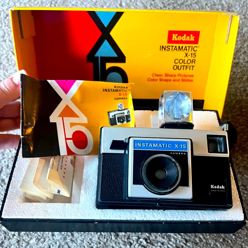 Kodak - Instamatic X-15 Color Outfit